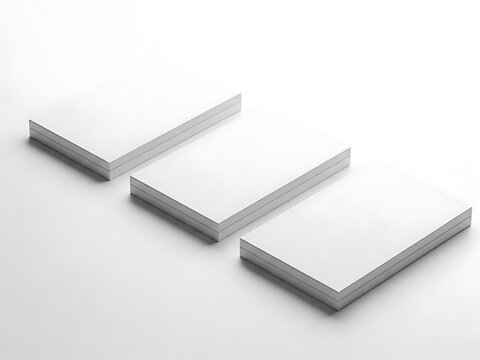 Three modern L-shaped metal corner brackets