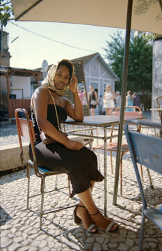 Cafe Table Portrait