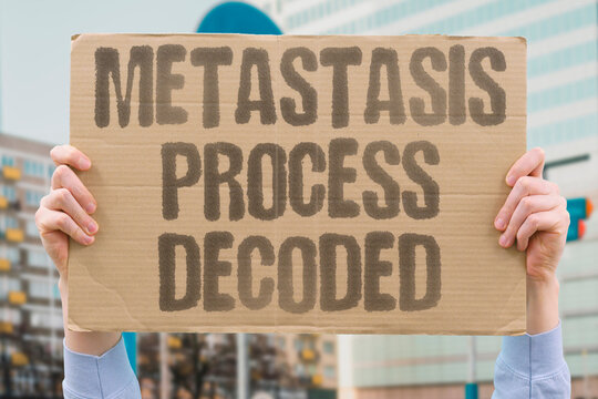 "Metastasis Process Decoded" Unravel the steps that allow spread to distant organs. METASTASIS. SPREAD. MECHANISM. DECODE. DISSEMINATION.