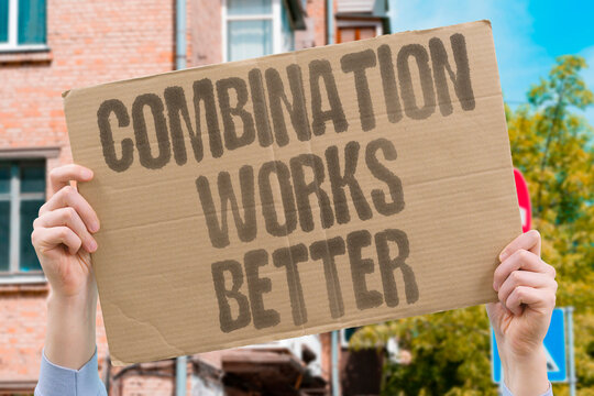 "Combination Works Better" Test if two agents together are more effective than one. SYNERGY. ADDITIVITY. COMBINATION. THERAPY. EFFICACY.