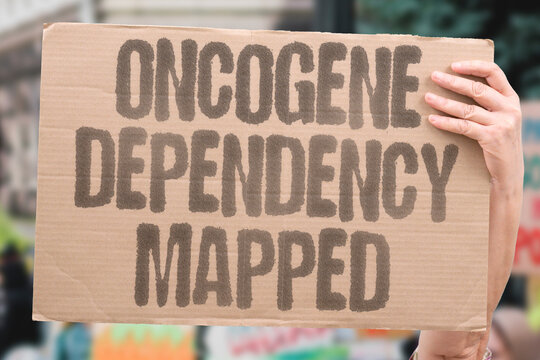 "Oncogene Dependency Mapped" Identify critical genetic drivers for tumor survival. ADDICTION. VULNERABILITY. TARGET. ESSENTIAL. GENETIC.