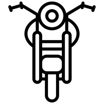 Motorbike For Personal Road Transportation