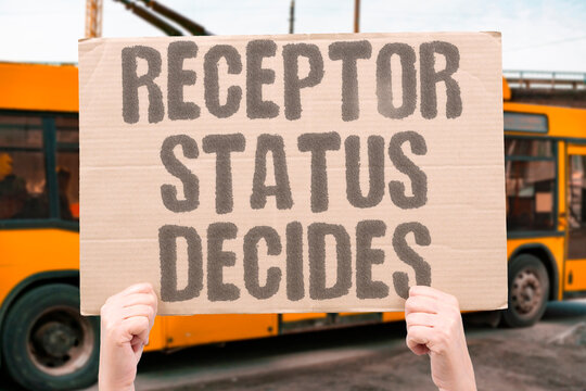 "Receptor Status Decides" Molecular markers guide treatment selection. RECEPTOR. THERAPY. TARGET. ENDOCRINE. HER2.