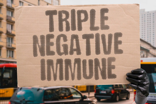 "Triple Negative Immune" TNBC shows immunogenicity and therapy response. IMMUNOGENICITY. TNBC. RESPONSE. CHECKPOINT. BIOMARKER.