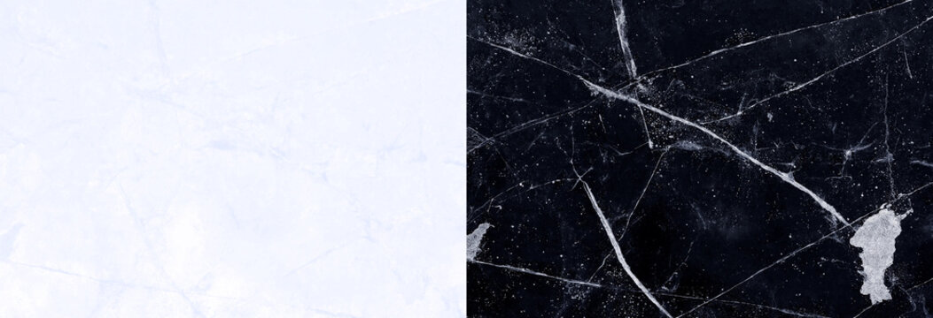 Dark veined frozen cracked ice on Transparent background
