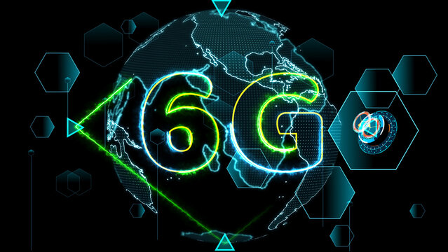 6G Global Network Technology with Futuristic Digital Earth
