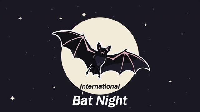 bat night international day moon