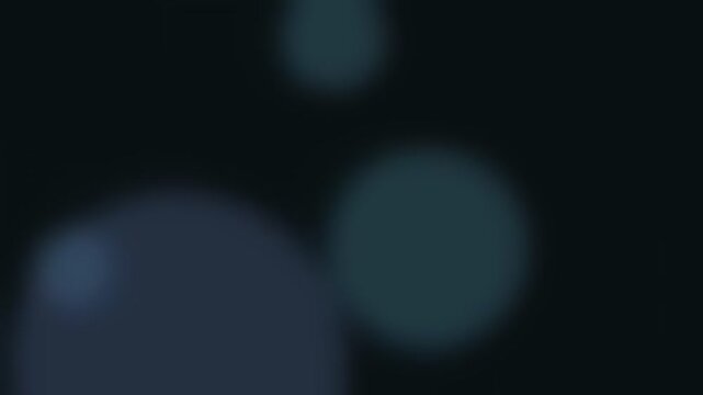 Abstract dark background with blurred circular shapes