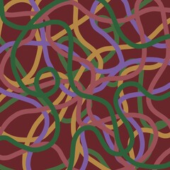Abstract image for printing. Picture for modern interiors. The picture is painted by hand on a tablet. © neurostructure