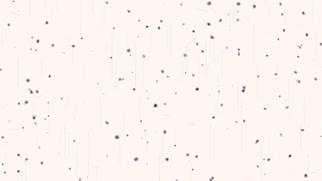 Minimalist beige background featuring subtle dusty grain texture and vertical dashed red line pattern.