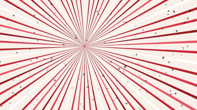 Abstract red and white striped background with vintage grunge texture overlay for various graphic designs.