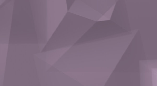 Abstract geometric background with purple polygonal shapes and low poly texture