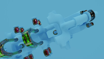 3d Abstract Design © neurostructure