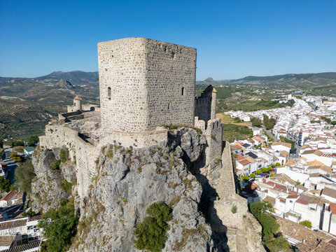 Olveracastle close up Cadiz Spain.