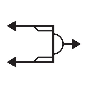multi direction arrow