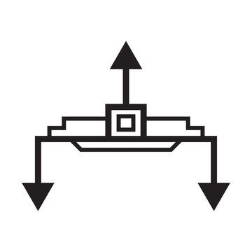 multi direction arrow