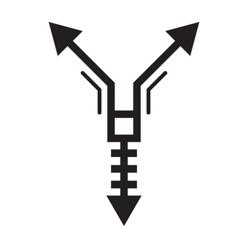 multi direction arrow