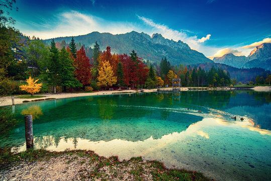 Jasna lake, Slovenia