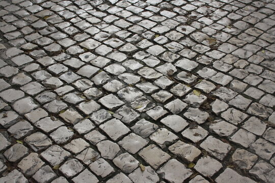 old stone pavement