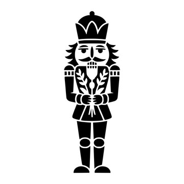 Nutcracker Holding Flowers