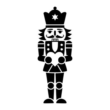 Nutcracker Holding Heart