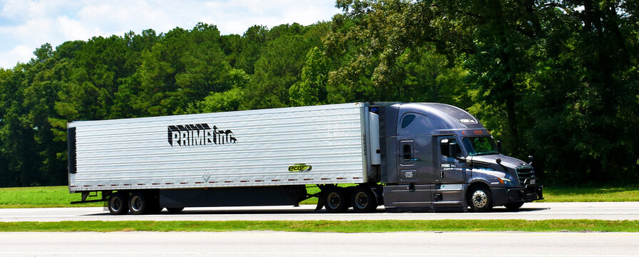 PRIME inc. Company Truck, Interstate 95, North Carolina, USA