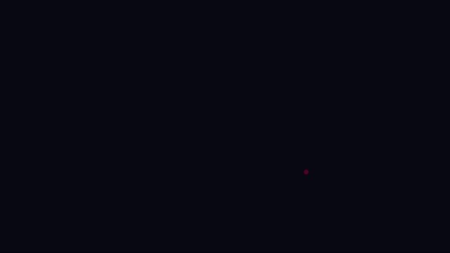 Minimalist geometric motion red dot orbiting abstract shapes and lines animation 4k motion abstract
