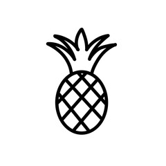 vector illustration of pineapple