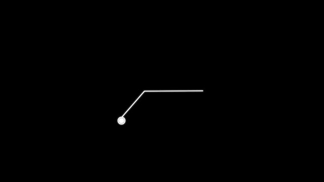 Animation Call Out No Title, HUD elements element on black color background