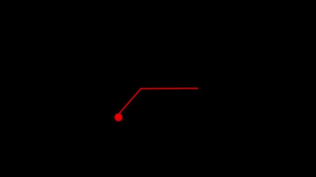 Animation Call Out No Title, HUD elements element on black color background