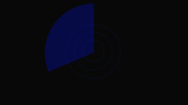 A  medal site number comedown white color animation