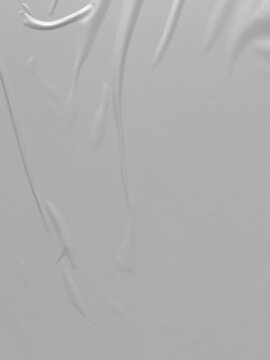 Closeup view of delicate white feather with fine natural texture details on transparent background