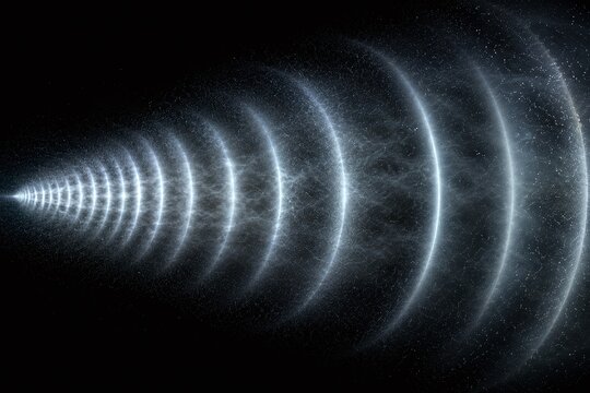 Air Pressure Wave Propagation Through Invisible Atmosphere