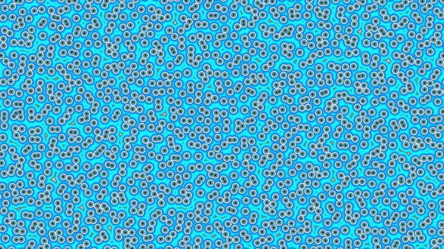 Minimal Cellular Automata Geometric Pattern Motion