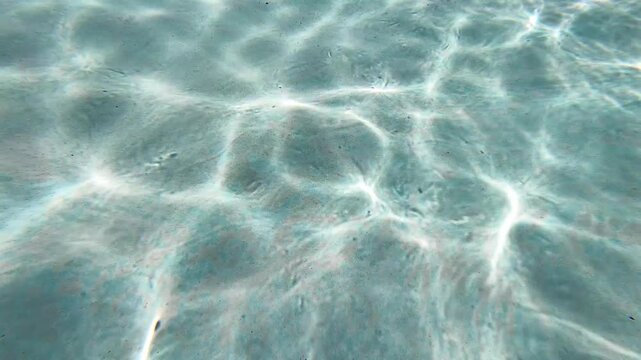 Pool water reflections