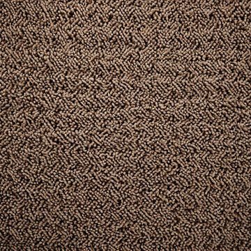 Brown carpet texture with a dense, looped pile pattern, providing a soft and durable surface for flooring and interior design