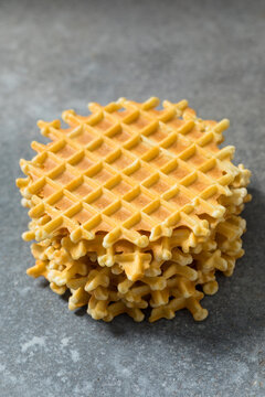 Homemade Sweet Vanilla PIzzelle Waffle Cookies