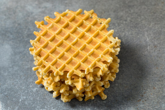 Homemade Sweet Vanilla PIzzelle Waffle Cookies