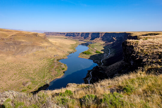 Snake River Canyon Idaho scenic view