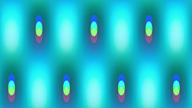 Chromatic Aberration Waves Abstract RGB Distortion Loop