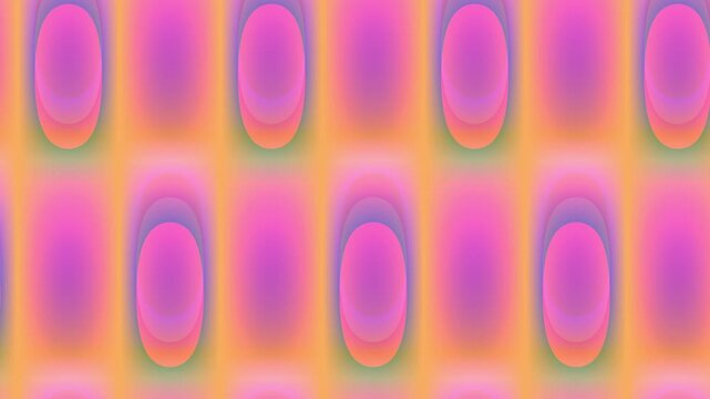 Digital Chromatic Waves Glitch Art Animation