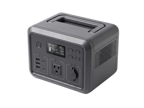 Compact power backup UPS unit for home office and IT equipment. Reliable uninterruptible power supply with battery protection for computers and ele...