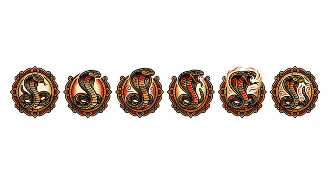 medieval dragon emblems