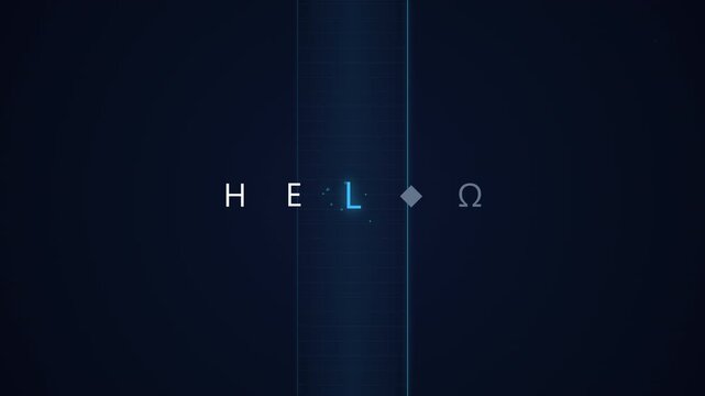 Enterprise encryption animation transforming readable text into encrypted data and restoring it through secure decryption for cybersecurity and digital privacy concepts.
