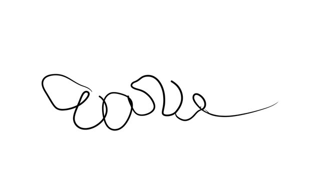 Elegant handwritten signature on white background.