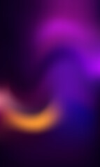 Fototapeta premium Swirling abstract gradient of deep purple, vibrant magenta, and warm orange hues