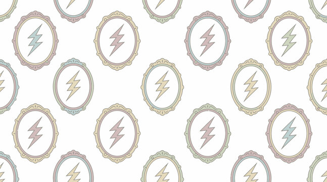 lightning bolt logo pattern