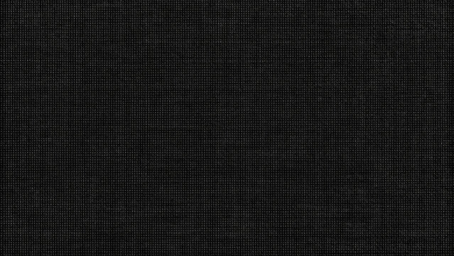 Black fabric weave seamless texture featuring a dark canvas material with a panoramic wide pattern, ideal for textile mockups, backgrounds, branding, packaging and digital design