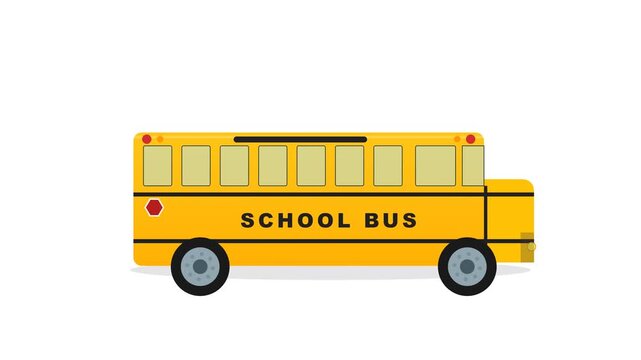School Transportation Animation