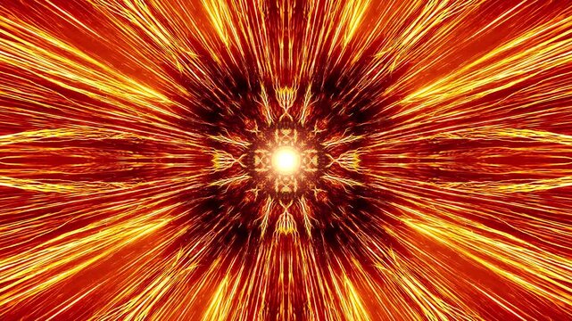 Fire Sprites Lightning